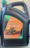 Моторное масло QC OIL Long Life SAE 5W-40 CI-4/SL металлоплакирующее синтетическое, канистра 5л