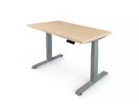 StolStoya Регулируемый стол для кабинета титан 160х80 SE221ISBD16080