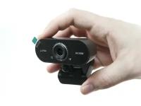 Web камера HDcom Livecam W16-FHD - камера для ноутбука / web камера с микрофоном. Для работы в Skype, YouTube в подарочной упаковке