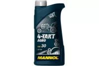 MANNOL 720306 720306_7203 MANNOL 4-TAKT AGRO SAE 30 0,6 л. Минеральное моторное масло для садовой техники