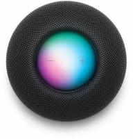 Умная колонка портативная Apple HomePod Mini / Цвет Черный (Space Gray) / 30 Ватт, для iPhone iPad iPod, HomeKit, голосовые команды умный дом, музыкальный центр маленький через блютуз с Siri (MY5G2D/A)