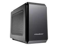 Корпус COUGAR QBX, Mini-ITX, без БП, чёрный