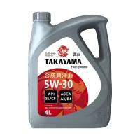 Масло моторное (синтетика) TAKAYAMA SAE 5W-30 / API SL/СF (пластик) / 4л