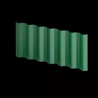 Профнастил НС35 1060/1000x0,65 мм, 6002 лиственно-зеленый глянцевый, м2