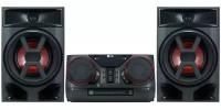 Минисистема LG CK43 черный 300Вт/CD/CDRW/FM/USB/BT