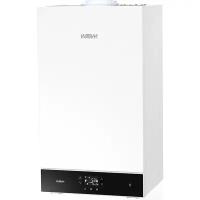 Двухконтурный газовый котел Warm Auros 24кВт (700х400х340) настенный, закрытая камера KA11224