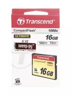 Карта памяти Compact Flash Card 16GB Transcend 1000x TS16GCF1000