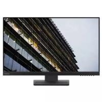 LCD Lenovo 23.8" E24-28 черный [62B6MAT3EU] {IPS 1920x1080 60Hz 4ms 16:9 8bit(6bit+FRC) 1000:1 250cd 178/178 DSub HDMI1.4 DisplayPort1.2 2x1.5W Pivot VESA}