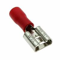 Клеммы ножевые изолированные FDD1.25-250 red (RUICHI) / Комплект из 10 шт