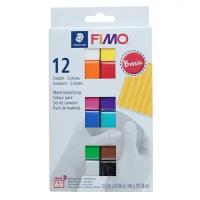 FIMO Набор пластика - полимерная глина, Soft, 12 цветов по 25 г