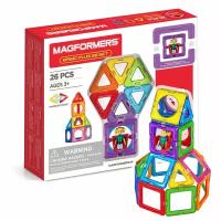 Магнитный конструктор MAGFORMERS 715014-Д Basic Plus Set - Девочка 27 дет