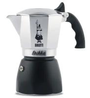 Гейзерная кофеварка Bialetti Moka Express 1168, 90 мл, 80 мл, металлик 0001168