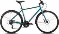 Велосипед Merida Crossway Urban 50 28" (2023) (Велосипед Merida Crossway Urban 50, 28" Рама:S(47cm) TealBlue/SilverBlue/Lime, RU39498)