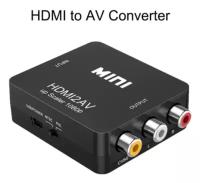 HDMI to AV Mini Конвертер видеосигнала HDMI в AV