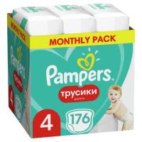 176ШТ трусики PAMPERS 4 месячн