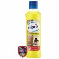 Средство для ухода за мебелью и полом Средство для мытья пола дезинфицирующее 1 л GLORIX (Глорикс) "Лимонная Энергия", без хлора, 8677296