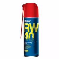 Смазка универсальная RW-40 (аналог WD-40) 450 мл, аэрозоль с распылителем, RUNWAY RW604