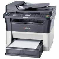 МФУ лазерное KYOCERA FS-1125MFP (принтер, копир, сканер, факс), А4, 25 стр/мин, 20000 стр/мес, дуплекс, АПД, с