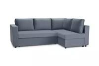 Угловой диван-кровать Hoff Мансберг, универсальный угол, цвет серый