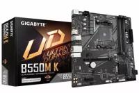 Материнская плата mATX GIGABYTE B550M K (AM4, AMD B550, 4*DDR4 (4733), 4*SATA 6G RAID, 2*M.2, 2*PCIE, Glan, HDMI, DP, 4*USB 3.2, 4*USB 2.0)