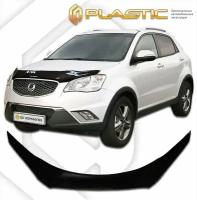 Дефлектор капота для SsangYong Actyon 2011-2013 Classic черный