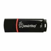 USB Flash Drive 16Gb - Smartbuy Crown Black SB16GBCRW-K