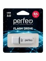 USB Флеш-накопитель USB накопитель Perfeo 3.0 64GB C12 White