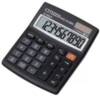 Калькулятор настольный CITIZEN SDC-810N, 10 разрядный с двойным питанием
