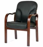Chairman Офисное кресло CHAIRMAN 658, натуральная кожа, черный