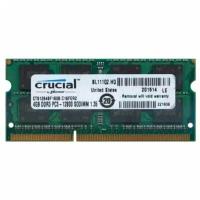 Модуль памяти Crucial DDR3 SO DIMM 4Gb Crucial (CT51264BF160B)