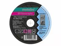 Диск Metabo SP-Novorapid 125x1.0 RU отрезной для стали 617162000