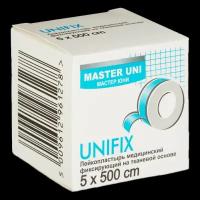 Master Uni Unifix Лейкопластырь на тканевой основе 5 х 500 см 1 шт