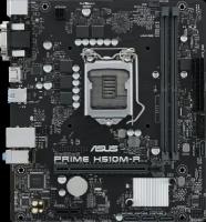 Asus Материнская плата Asus PRIME H510M-R-SI Soc-1200 Intel H510 2xDDR4 mATX AC`97 8ch(7.1) GbLAN+VGA+DVI+HDMI White Box