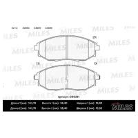 Колодки тормозные CHEVROLET EPICA 07- передние MILES E410391