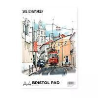 Альбом-склейка для графики Sketchmarker "Bristol" А4 20 л 300 г