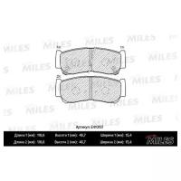 Колодки тормозные HYUNDAI H-1 01-/SANTA FE (CM)/(SM) 05- задние LowMetallic MILES E410157