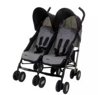 Коляска для двойни Chicco Echo Twin Stroller, расцветка Coal