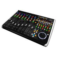 Behringer X-TOUCH компактный Ethernet/USB/MIDI- контроллер DAW, 9 моториз.фейдеров 100 мм, 8LCD, индикатор времени, HUI, Mackie Control