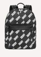 Рюкзак DKNY мужской черный в лого-монограмму