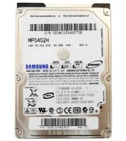 Для домашних ПК Samsung Жесткий диск Samsung MP0402H 40Gb 5400 IDE 2,5" HDD