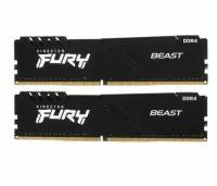 Оперативная память 16 Gb 3200 MHz Kingston FURY BEAST (KF432C16BBK2/16)