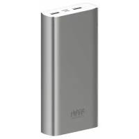 Мобильный аккумулятор Hiper METAL 20K 20000mAh 2.1A 2xUSB серебристый (METAL 20K SILVER)