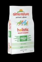 Almo Nature Сухой корм для собак крупных пород Almo Nature Holistic с ягненком, 12 кг