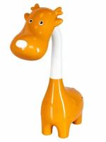 Настольная лампа для детской Camelion KD-856 /Жираф/ детский настольный светильник /детская лампа/ оранжевый