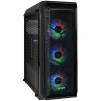 Корпус Miditower ExeGate i3 NEO-PPX800 (ATX, БП 800PPX 14см, 2*USB+1*USB3.0, HD аудио, черный, 3 вент. 12см с RGB подсветкой, контроллер + ПДУ, ARGB M