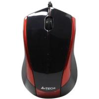 Мышь A4Tech N-400-2 Red-Black USB