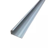 Профиль алюминиевый для кафельной плитки наружный 12х2700 мм серебро