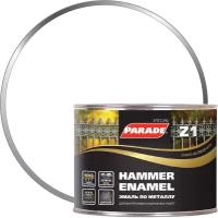 Грунт-эмаль Parade Hammer Enamel Z1 гладкий RAL9016 белый 0,45 л | Парад Хаммер Энамель