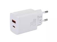 Зарядное устройство Baseus Compact Quick Charger USB - Type-C CCXJ-B02 White