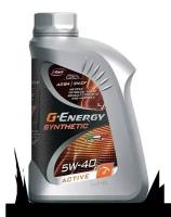 Масло моторное G-ENERGY Synthetic Active 5w40 SN/CF A3/B4 1л синтетиче